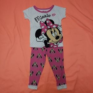 2t Minnie Mouse Pajama set